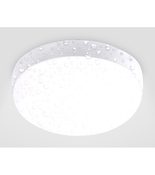 Светильник светодиодный влагозащищенный Ambrella light ST8624 WH белый IP65 LED 4200K 15W D135*60