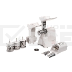 Мясорубка электрическая ЛЕПСЕ Гамма-7-01-02 белый, 700 Вт, 0.6 кг/мин, защита от перегрузки, насадки - 5, фото4