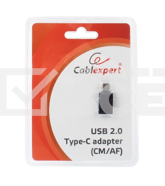 Переходник Cablexpert Переходник USB, USB Type-C/USB 2.0F, пакет (A-USB2-CMAF-01)