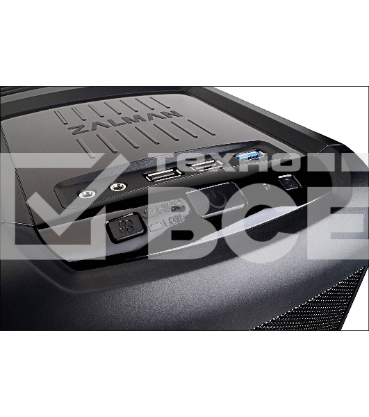 Компьютерный корпус Zalman Z3 Plus черный w/o PSU ATX 1x80mm 1x92mm 2x120mm 2xUSB2.0 1xUSB3.0 audio bott PSU