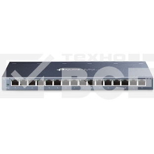 Коммутатор TP-LINK TL-SG116 16-портовый гигабитный настольный коммутатор