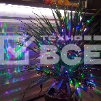 Гирлянда «Кластер LED» 3 м, темно-зеленый ПВХ IP20, 288 диодов, цвет мультиколор, фото3