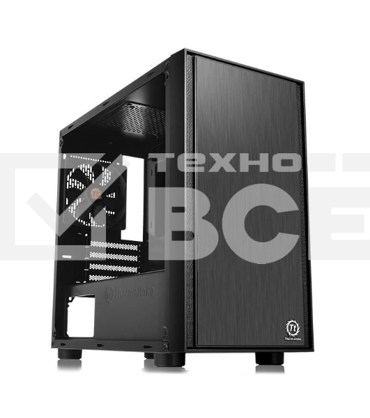 Компьютерный корпус Thermaltake Versa H17 черный без БП mATX 1xUSB2.0 1xUSB3.0 audio bott PSU