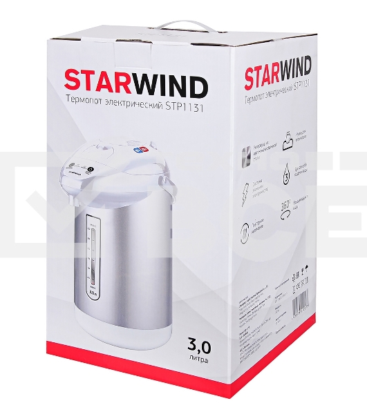 Термопот Starwind STP1131 3л. 750Вт белый