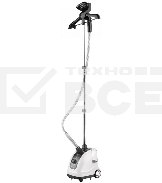 Отпариватель Scarlett SC-GS130S08 (белый с черным)Тип: Вертикальный; Мощность, Вт: 1950; Регулируемый пар до г/мин: 32