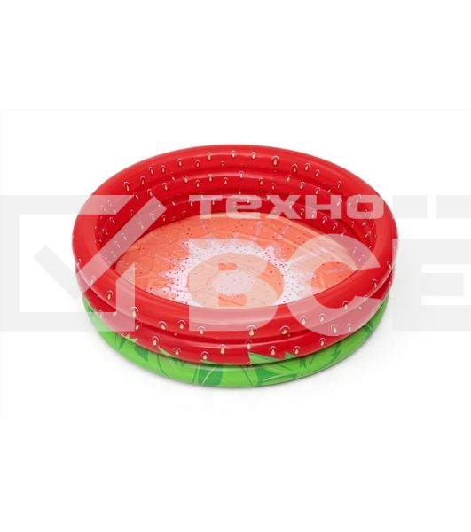 Детский надувной бассейн 160x38см BestWay 'Сладкая клубничка' 390л, от 2 лет 51145 BestWay