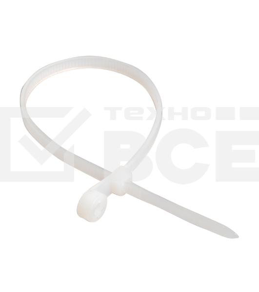 Хомут Iek UHH40-5-200-100 с отверстием для крепления ХОК3,5х200 (100шт/упак) ИЭК