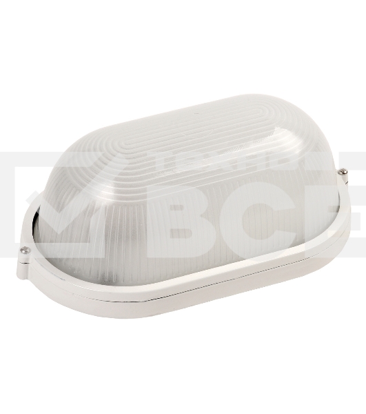 Светильник НПП 1201 100Вт Е27 IP54 белый/овал LNPP0-1201-1-100-K01 IEK