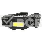 Фонарь налобный Camelion LED5355 черный 1Вт лам.:светодиод. AAAx3 (13748), фото2
