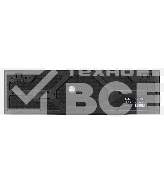 Комплект ExeGate Professional Standard Combo MK110 (клавиатура влагозащищенная 104кл. + мышь оптическая 1000dpi, 3 кнопки и колесо прокрутки, длина кабелей 1,5м; USB, черный, Color Box)