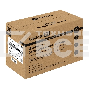 Источник бесперебойного питания ExeGate NEO Smart BU-1000.LCD.AVR.5SH <1000VA/500W, цветной LCD-дисплей, AVR, 5*Schuko, Black>