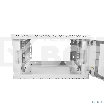 Шкаф настенный ЦМО ШРН-12.650 12U 600x650мм пер.дв.стекл несъемные бок.пан. 50кг серый, фото14