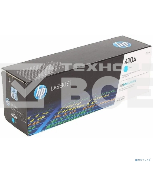 Тонер Картридж HP 410A CF411A голубой для HP LJ Pro M452/M477 (2300стр.)