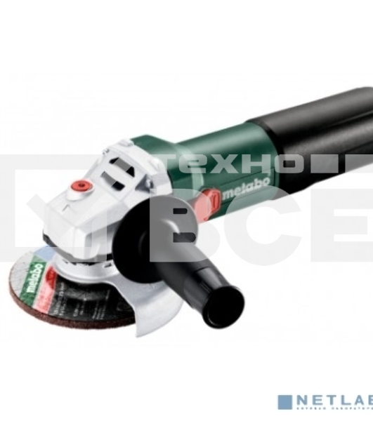 УШМ Metabo WEQ 1400-125 [600347000] { 1400вт,С-элка,Quick-гайка }