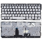 Клавиатура для ноутбука Lenovo Yoga 900S-12ISK, серебристая без рамки с подсветкой, фото3