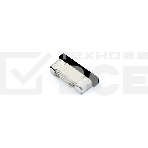 Разъем FPC  Half Coverage Top Contact 0.5K-BS-10PWB 10 pin высота 2мм шаг 0,5мм, фото 1