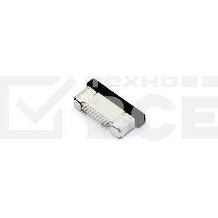 Разъем FPC  Half Coverage Top Contact 0.5K-BS-10PWB 10 pin высота 2мм шаг 0,5мм