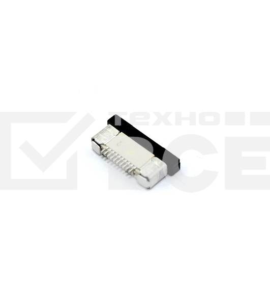 Разъем FPC  Half Coverage Top Contact 0.5K-BS-10PWB 10 pin высота 2мм шаг 0,5мм