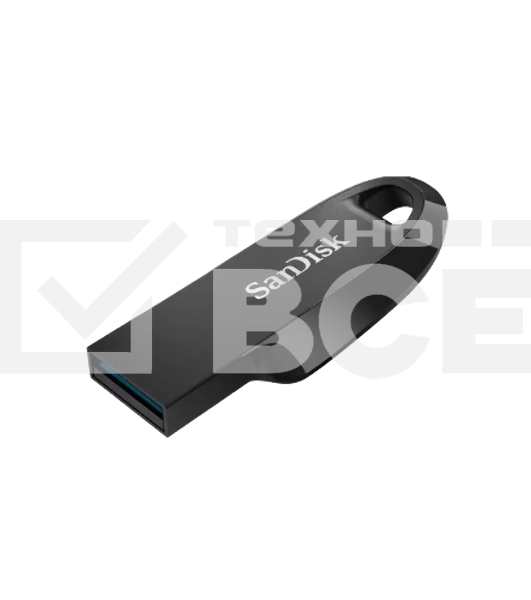 Флеш диск 128GB SanDisk CZ550 Ultra Curve, USB 3.2 черный
