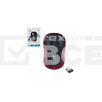 Мышь беспроводная Logitech M185, красный, 1000 dpi, радиоканал, USB, кнопки - 3, фото20