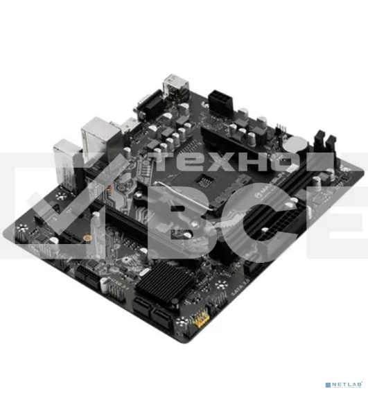 Материнская плата Maxsun Challenger A520M-K, AM4, AMD A520, 2xDDR4, 3xSATA, 1xM.2, 1xPCIe 3.0 x16, 1xPCIe 3.0 x1, 1xHDMI, 1xVGA, 1x 1Gb LAN, 2xUSB-A 3.2 Gen 1, 4xUSB-A 2.0, 3x3.5 мм, 5.1, M-ATX