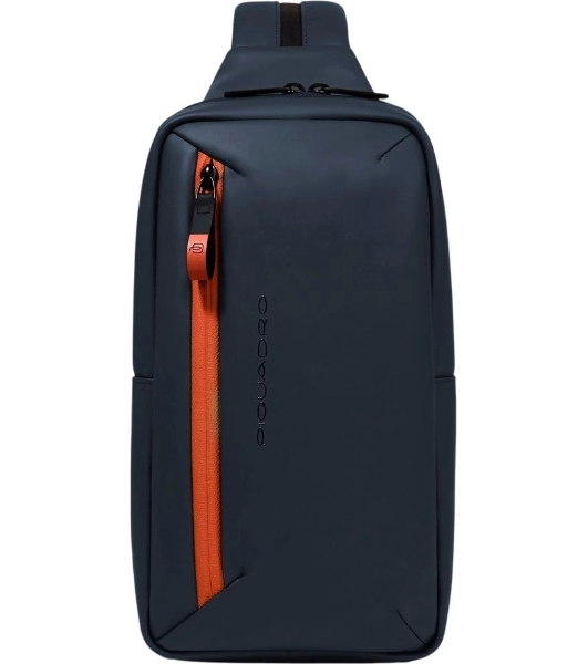 Рюкзак слинг Piquadro C20W CA6466C2OW/BLU синий полиэстер