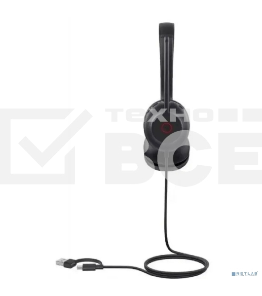 Гарнитура проводная Yealink UH35 UH35 Dual UC USB-C/A 1308164