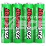 Батарейки СТАРТ R6-SH4 - 60/1200, AA, 4 шт. в шринке со стикером, фото3