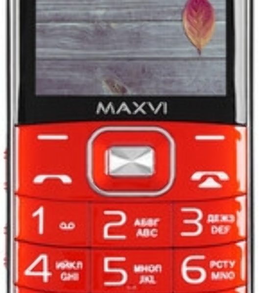 Мобильный телефон Maxvi B6ds up красный