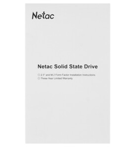 Накопитель SSD Netac N535N, 256Gb, M.2 2280, SATA-III, R/W 540/490
