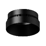 Насадка для корпуса светильника N6131 PBK черный полированный D60*H25mm Out10mm MR16, фото12