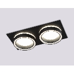 Светильник Ambrella light TN52424/2 BK/FR черный/белый матовый GX53 max 12W 210*105*45, фото7