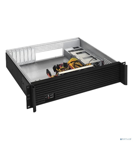 Серверный корпус ExeGate Pro 2U350-01 (RM 19', высота 2U, глубина 350, БП 1U-350DS, USB)