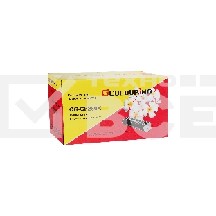 Картридж лазерный Colouring CG-CF280X черный (6900 стр.) для принтеров HP LaserJet Pro 400/M401/425