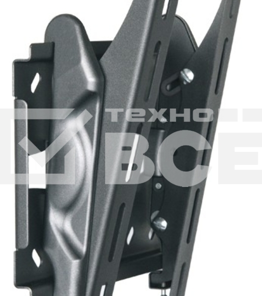 Кронштейн для телевизора Holder LCDS-5010 черный металлик настенный наклон