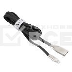 Кабель USB ACD-Infinity Lightning ~ USB-A TPE, 1.2м, черный (ACD-U922-P5B), фото2