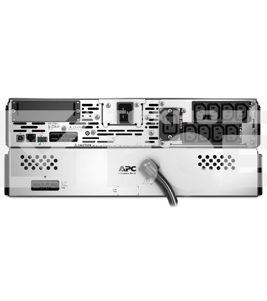 Источник бесперебойного питания APC Smart-UPS X SMX2200RMHV2U 1980Вт 2200ВА черный