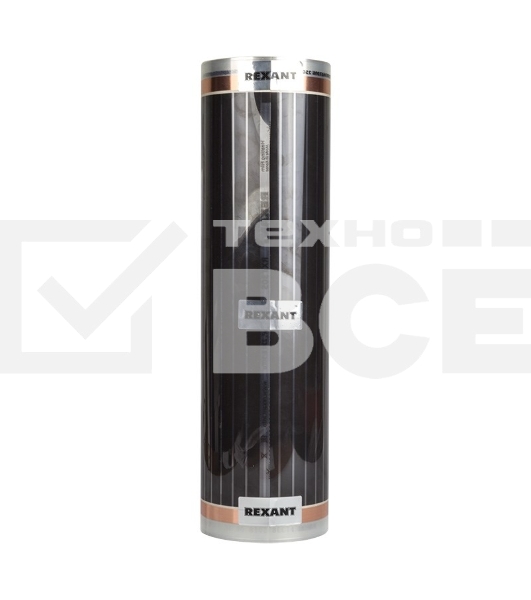 Пленочный теплый пол Rexant Optima 150 8 м²/0,5 х 16 м/1200 Вт