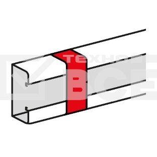 Накладка профиля 100х50 METRA Накладка профиля 100х50 METRA
