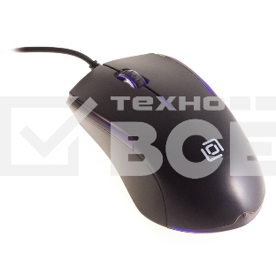 Мышь проводная Oklick 245M черный, 1000 dpi, USB, кнопки - 3