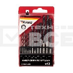 Набор сверл по металлу Kranz (HSS) диаметр 1.5-6.5 мм (13 шт.), фото3