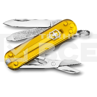 Нож перочинный Victorinox Classic Tuscan Sun (0.6223.T81G) 58мм 7 функций карт.коробка