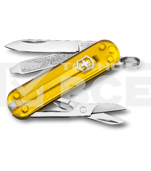 Нож перочинный Victorinox Classic Tuscan Sun (0.6223.T81G) 58мм 7 функций карт.коробка