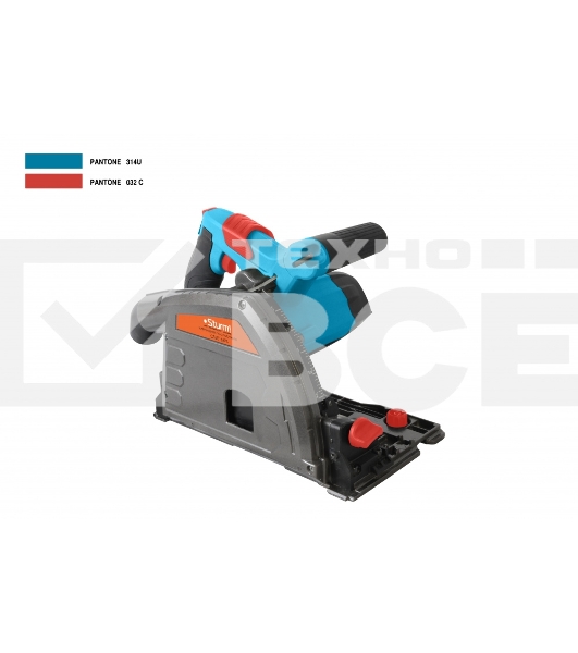 Пила циркулярная погружная 165 мм, литая платформа, 3 м кабель, 1400 Вт, Sturm! CS50165PS