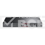 Коммутатор TP-LINK TL-SL1218MP Неуправляемый коммутатор PoE на 16 портов 10/100 Мбит/с и 2 гигабитных порта, фото6