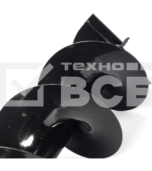 Шнек однозаходный PATRIOT D 200 для грунта к бензобуру, длина 800мм