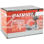 Министанок заточной электрический PATRIOT SMG 230, мощность 85Вт, об/мин 5000, угол 35°, диаметр точильного диска 104мм, фото 1