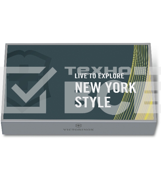 Нож перочинный Victorinox Companion New York Style (1.3909.E223) 91мм 16функц. зеленый с чехлом подар.коробка