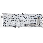 Клавиатура для ноутбука Lenovo IdeaPad 110-15ISK 110-17ACL черная с рамкой, фото 1