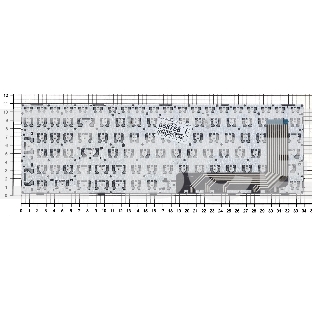 Клавиатура для ноутбука Lenovo IdeaPad 110-15ISK 110-17ACL черная с рамкой